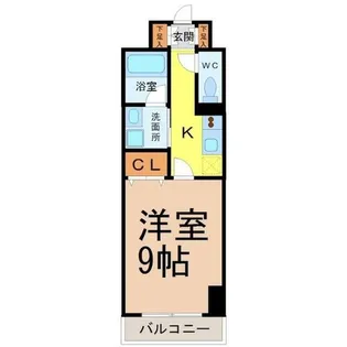 レジディア東桜【6階】の間取り