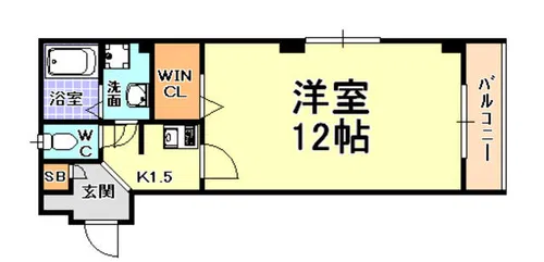 FORTE ASHIYA【3階】の間取り