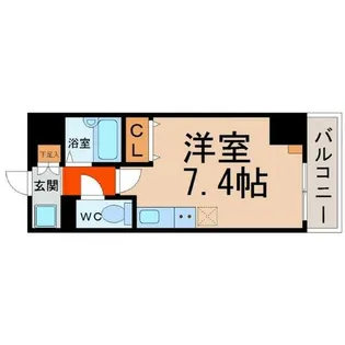 RIDGE堀田【3階】の間取り