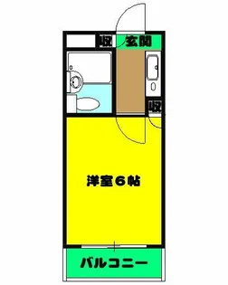 プレシャスアルモニ【104号室】の間取り