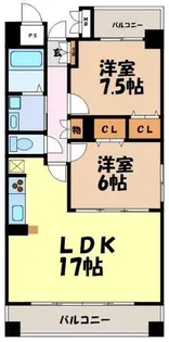 グラン・アベニュー名駅南【8階】の間取り