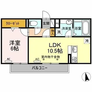 Ott’s Gejo【1階】の間取り