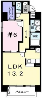 RUTS 総社本町【4階】の間取り