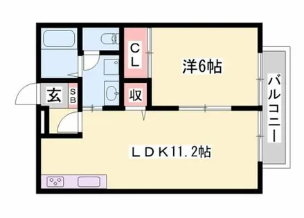 MYシャルム【101号室】の間取り