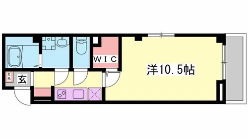 フレシール【2階】の間取り