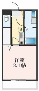 大阪府堺市西区浜寺石津町中3丁【アパート】の間取り