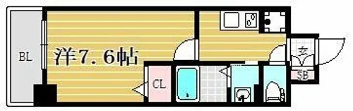 アネシスTJ【6階】の間取り