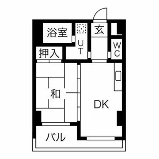 アネックス池下【2階】の間取り