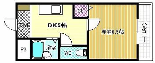 メゾン松原【3階】の間取り