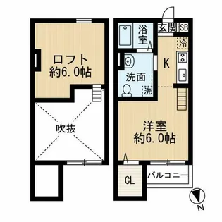 Marvel垂水山手【1階】の間取り
