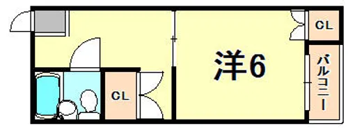 リトルサンシャイン【4階】の間取り