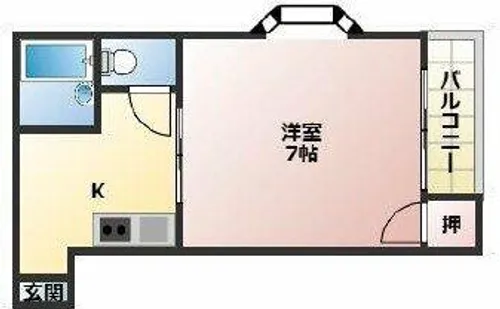 メゾンドエスポアール2番館【3階】の間取り