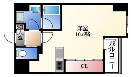アビタシオン今池パルク【4階】の間取り
