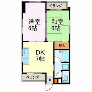 青木ビル【3階】の間取り
