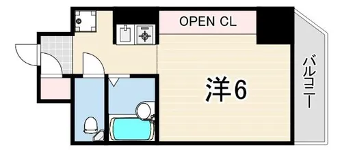 シャトル西神戸【3階】の間取り