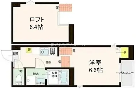 ラウレア平針【1階】の間取り
