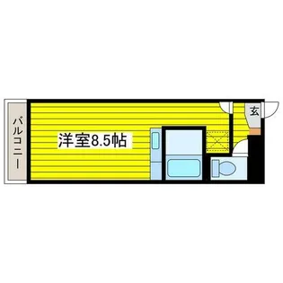 グランヒルズ【203号室】の間取り