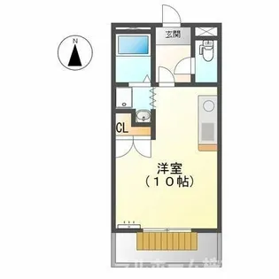 ラ・メゾン21【00106号室】の間取り