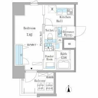GRAND ESPOIR 東桜【8階】の間取り