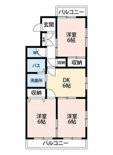 Park Side Plaza セロリ【301号室】の間取り