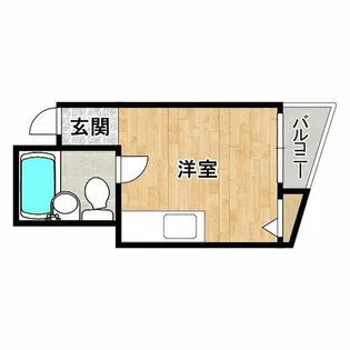 コンフォート今津【3階】の間取り