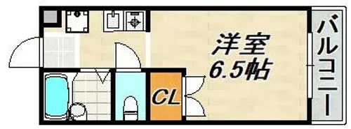 ロビンハイツ【2階】の間取り