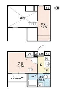 フォルトゥナ【1階】の間取り