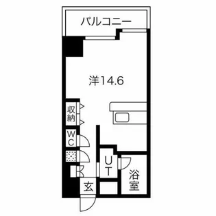セレニテ梅田北Premium【3階】の間取り