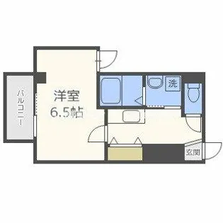 NOB西梅田【3階】の間取り