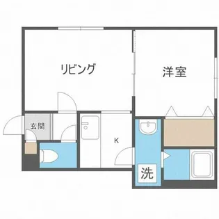 サンクレスト発寒中央【301号室】の間取り