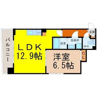 LaFacade(ラファサード)【10階】の間取り