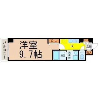 SMILE CITY M(スマイルシティーエム)【2階】の間取り