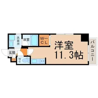 ミリオレビータ金山【6階】の間取り