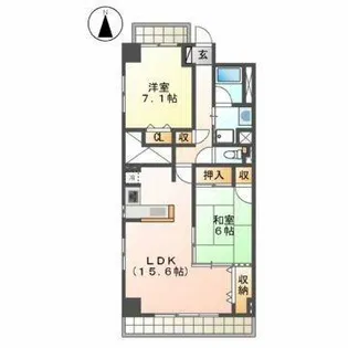 Virtuous Life【10階】の間取り