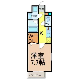 ソレアード【9階】の間取り
