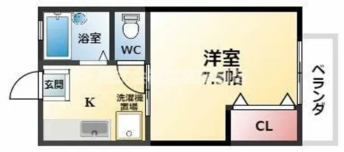 ラ・ルーチェ【2階】の間取り