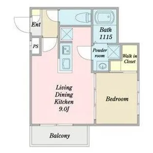 CHERIM野並【3階】の間取り