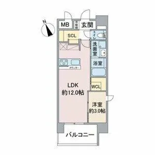 Casa Via【2階】の間取り