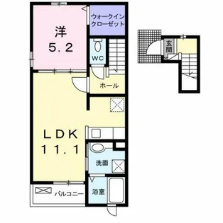 サンハイツ・原【2階】の間取り