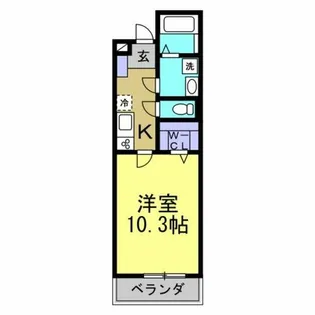 ANSER【1階】の間取り