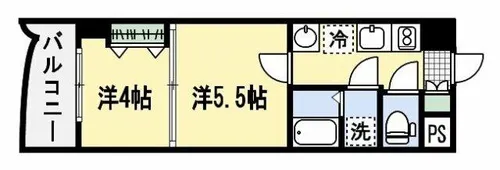 ロイヤルマジェスティ【2階】の間取り