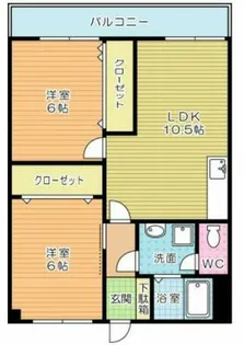フェルト727【2階】の間取り