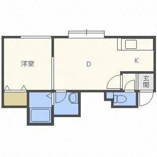 ヴィオレッテⅡ【2階】の間取り