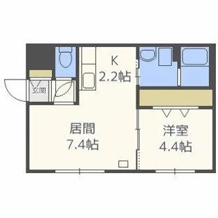 セレーノ ロッソ【3階】の間取り