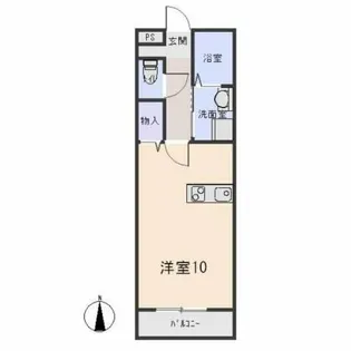 SUN RIVER due【3階】の間取り