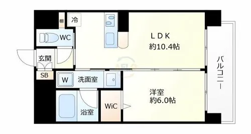 ノス・ダルジョン【4階】の間取り