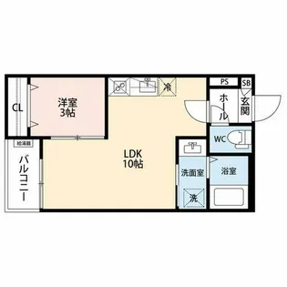 GRANDBLUE nagasukaⅡ【2階】の間取り