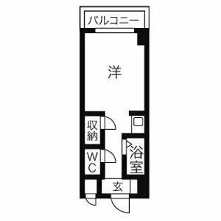 クレールショーワⅡ【1階】の間取り
