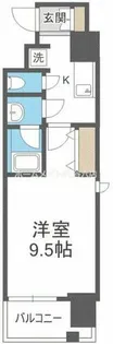 コンフォリア心斎橋EAST【10階】の間取り