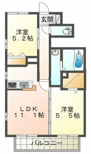 シャルマン【1階】の間取り